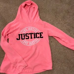 Girls hooded sweatshirt